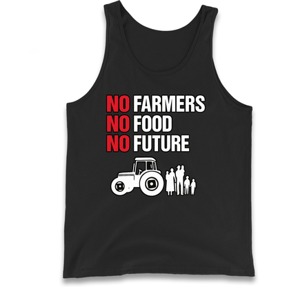 Farmers Agricultural Inheritance Tax Protest Tank Top