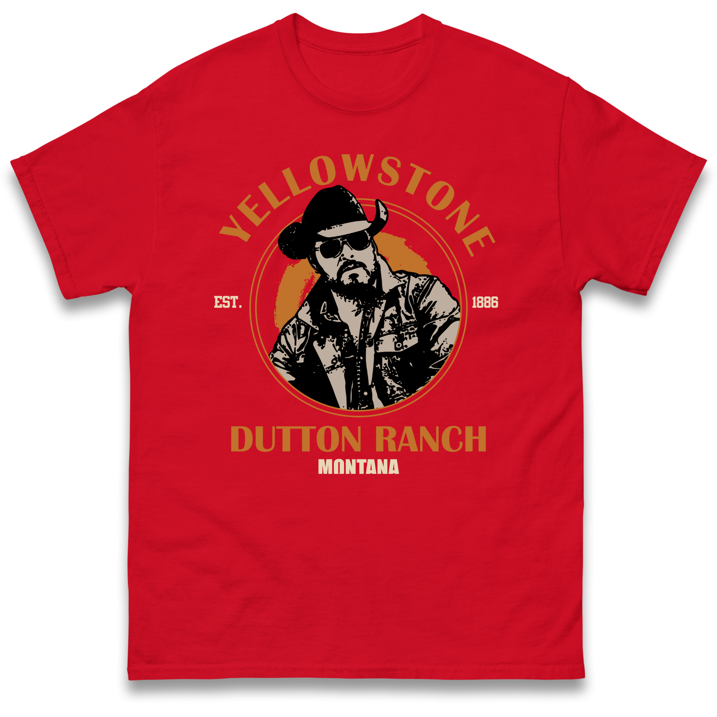 Yellowstone Dutton Ranch Montana T Shirt 