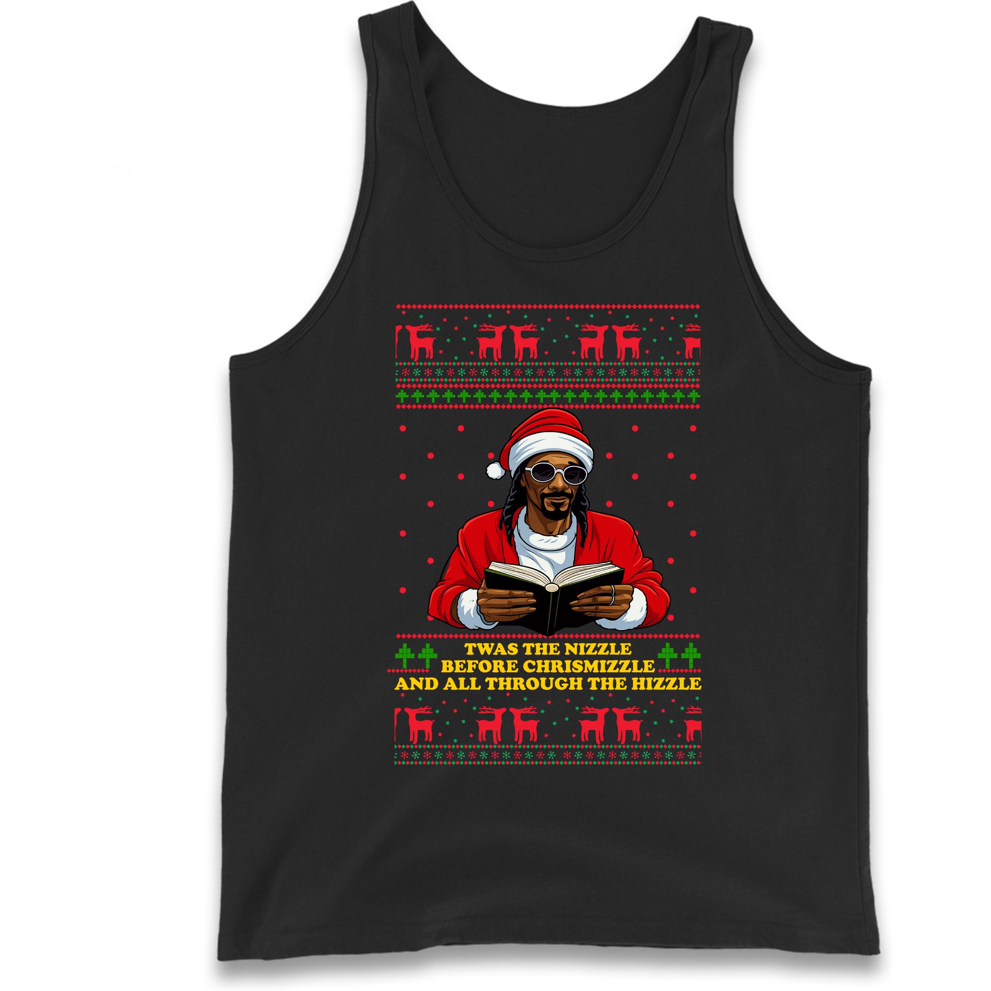 Snoop Dogg Nizzle Christmas Tank-Top