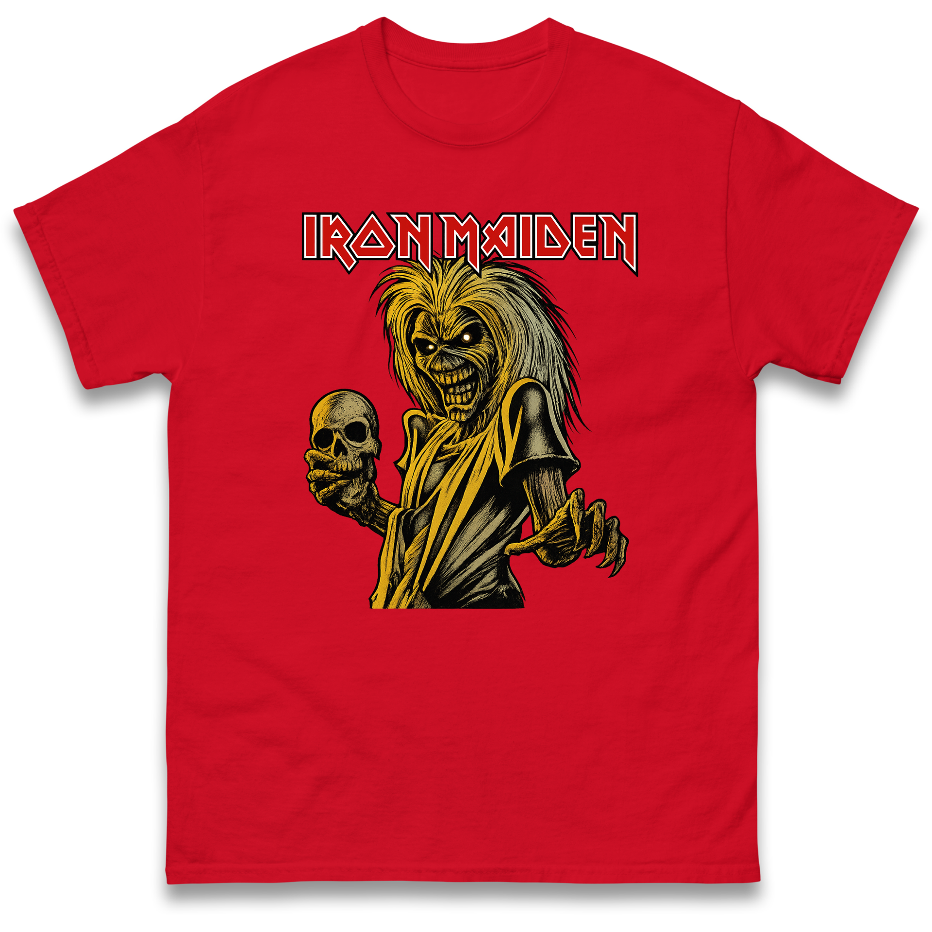 Iron Maiden Tシャツ Iron Maiden T Shirt | Classic Heavy Metal Graphic Tee for Rock