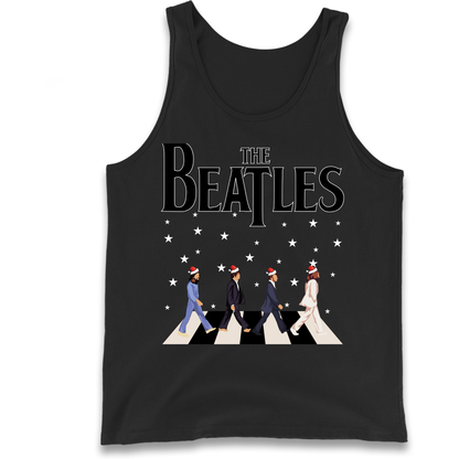 The Beatles Abbey Road Christmas Tank Top