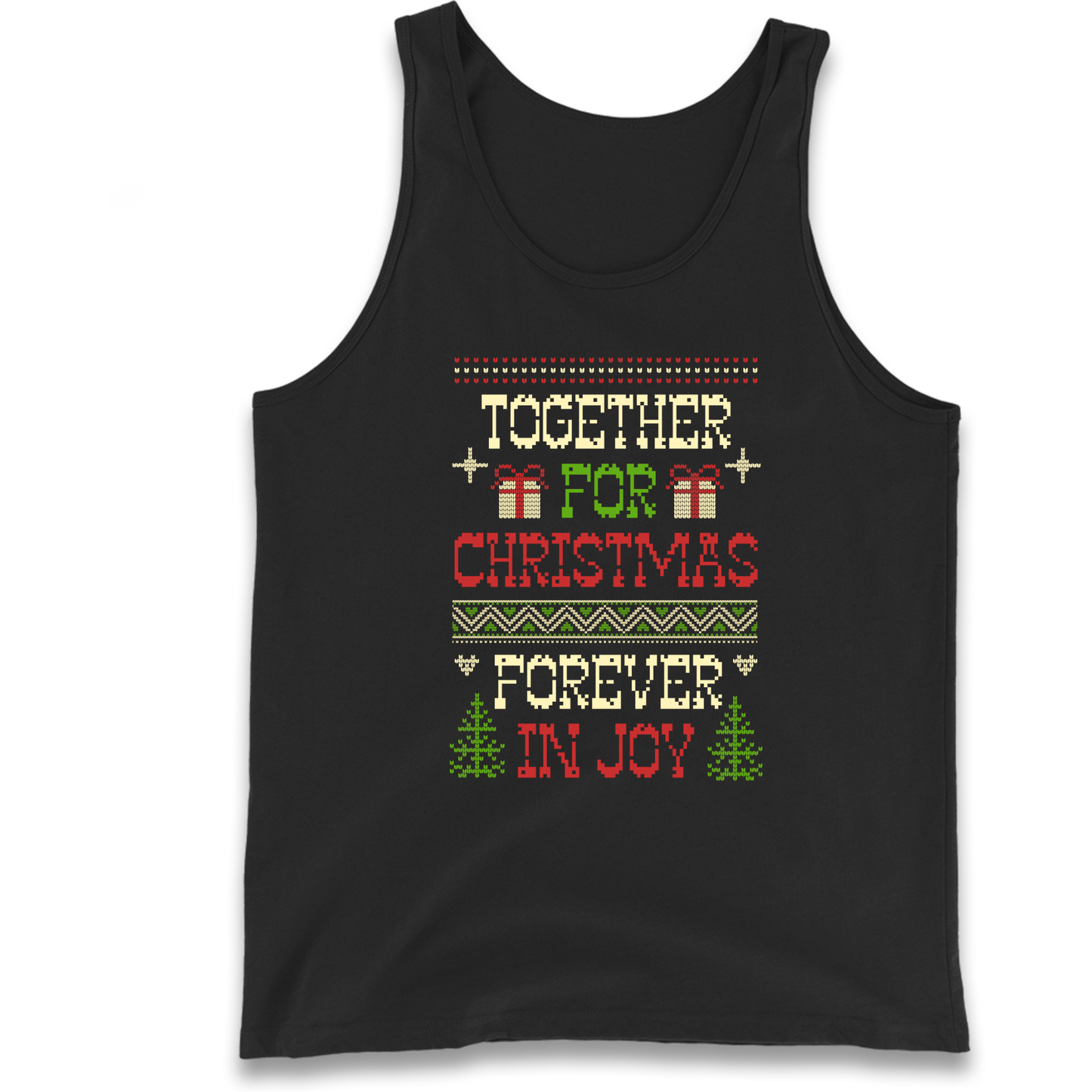 Together for Christmas Forever in Joy Christmas Tank Top