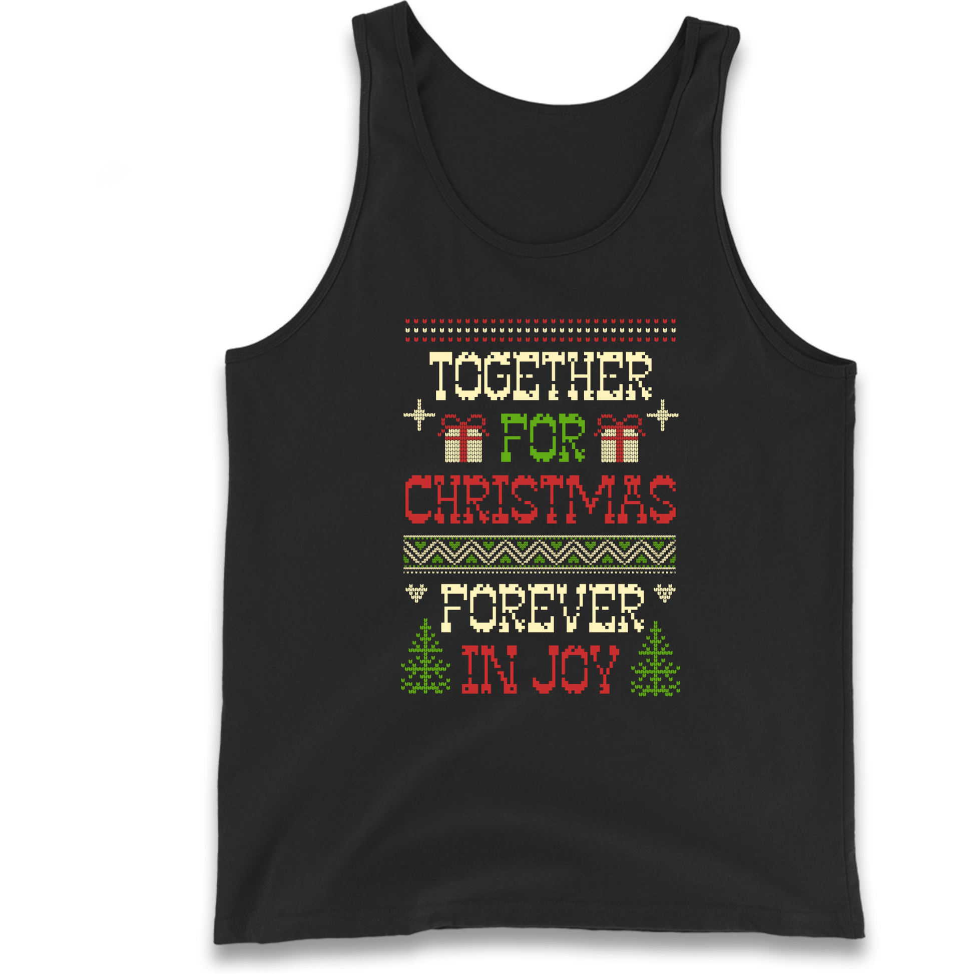 Together for Christmas Forever in Joy Christmas Tank Top