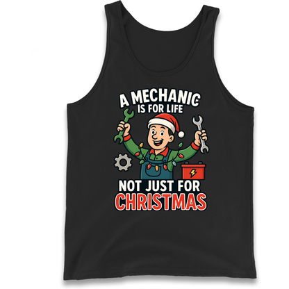Mechanic Christmas Tank Top