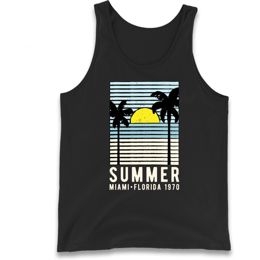Summer Miami Florida 1970 Tank Top