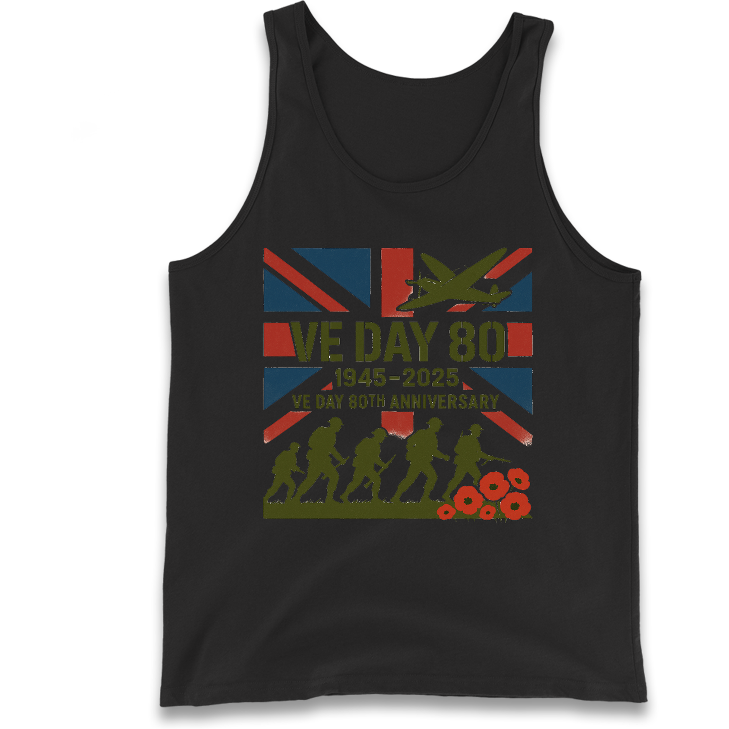 VE Day 80th Anniversary 1945 2025 Tank Top