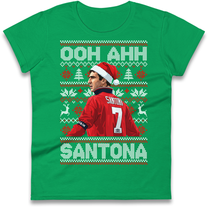 M'nchester United Christmas Ladies Shirt