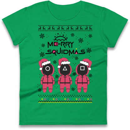 merry Squidmas Ladies Shirt