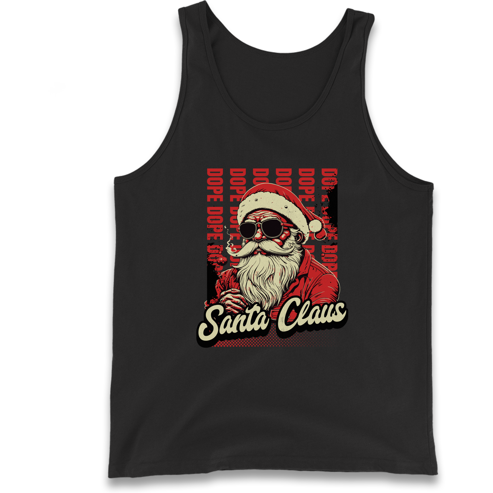 Dope Santa Claus Tank Top