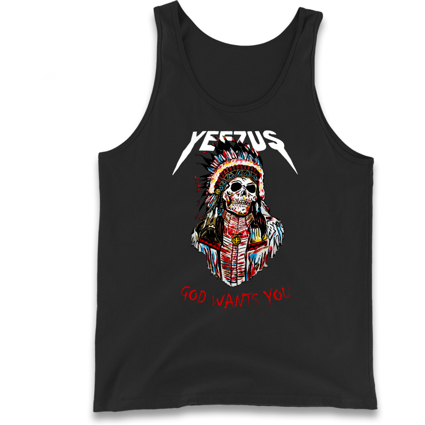 Yeezus God Wants You Tank Top