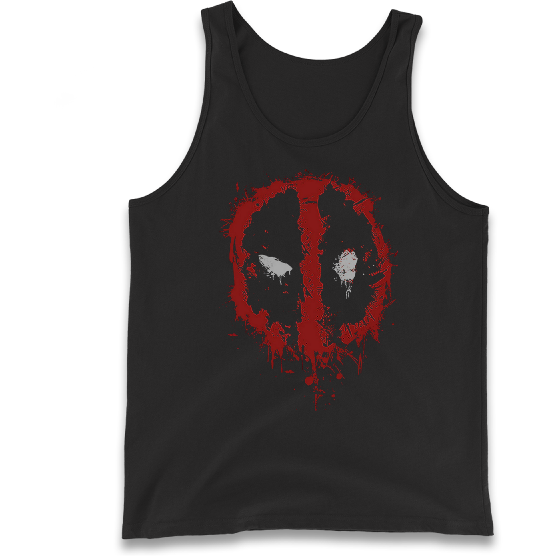 Marvel Deadpool Splatter Icon Tank Top