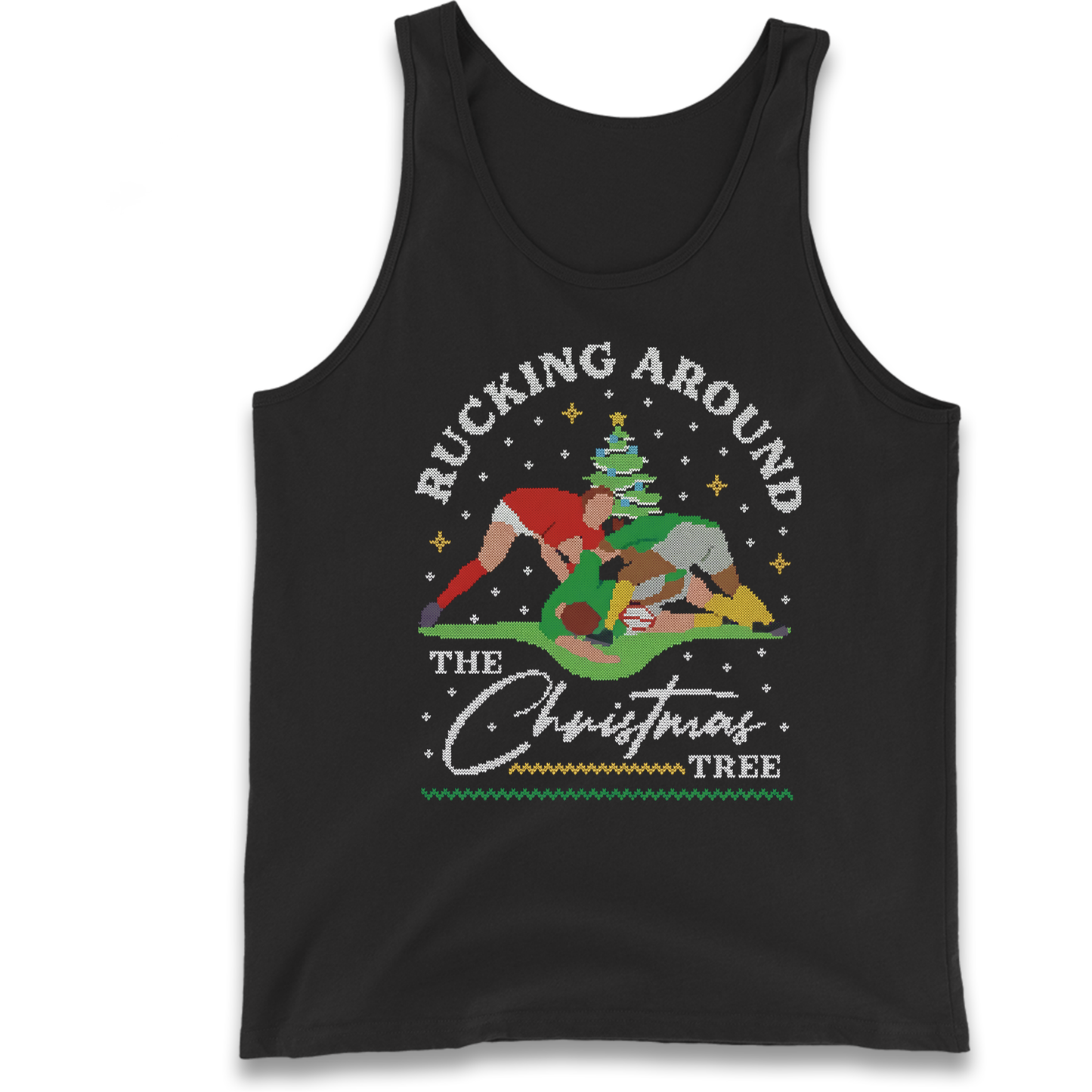 Rugby Christmas Tank Top