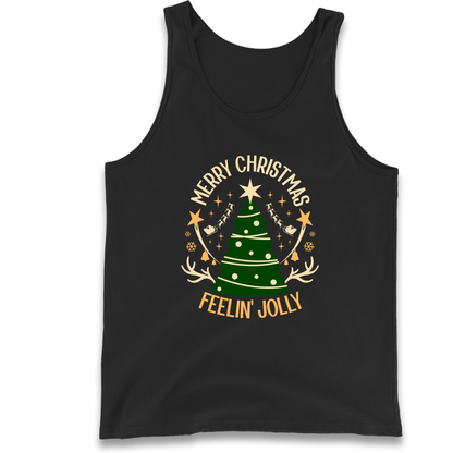 Merry Christmas Feeling Jolly Christmas Tank Top