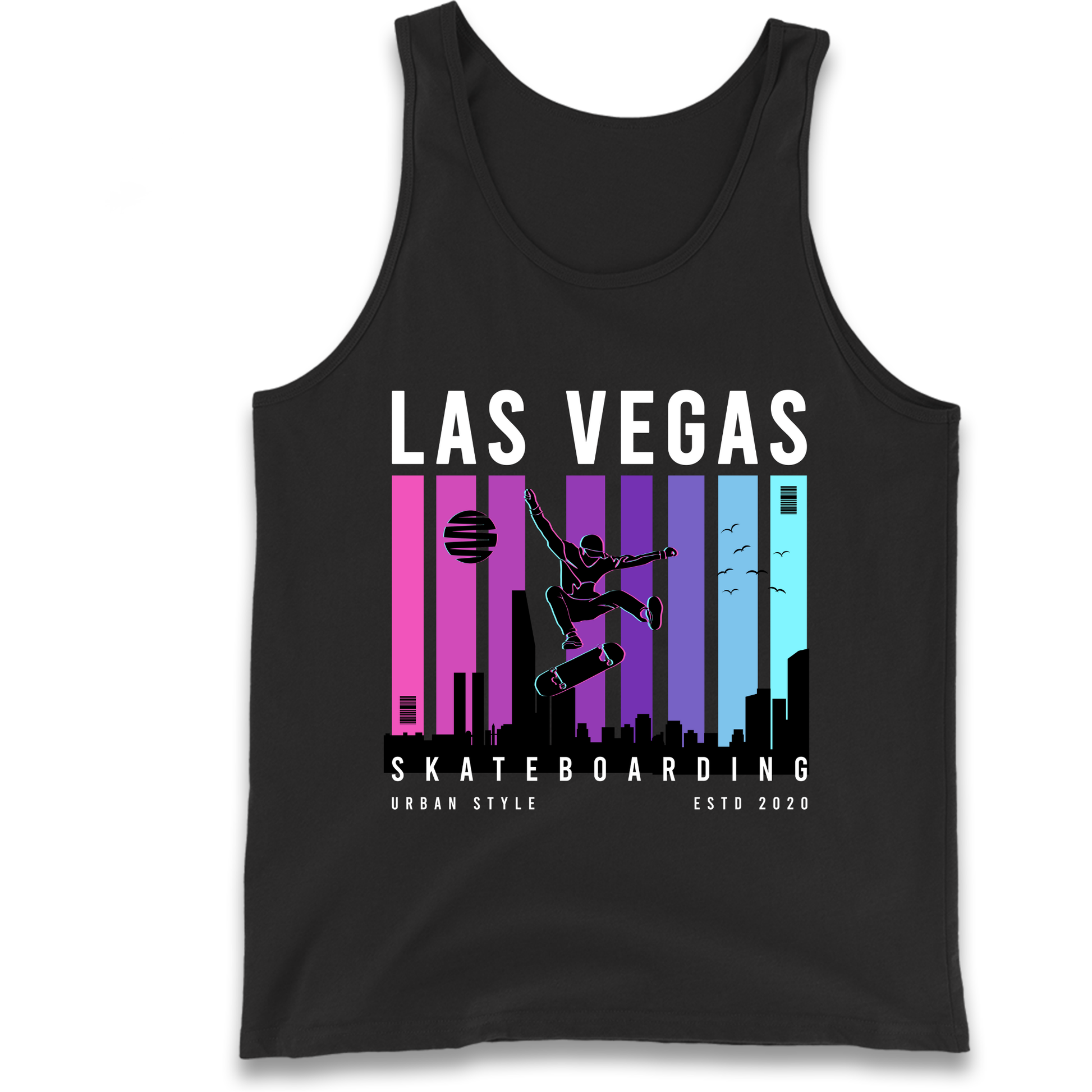 Las Vegas Skateboarding Tank Top