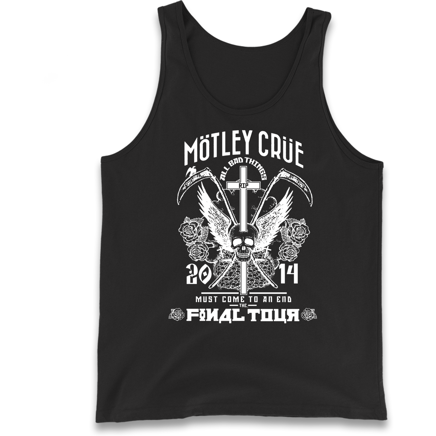 Motley Crue All Bad Things Tank Top