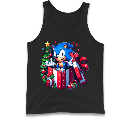 Sonic The Hedgehog Christmas Tank Top