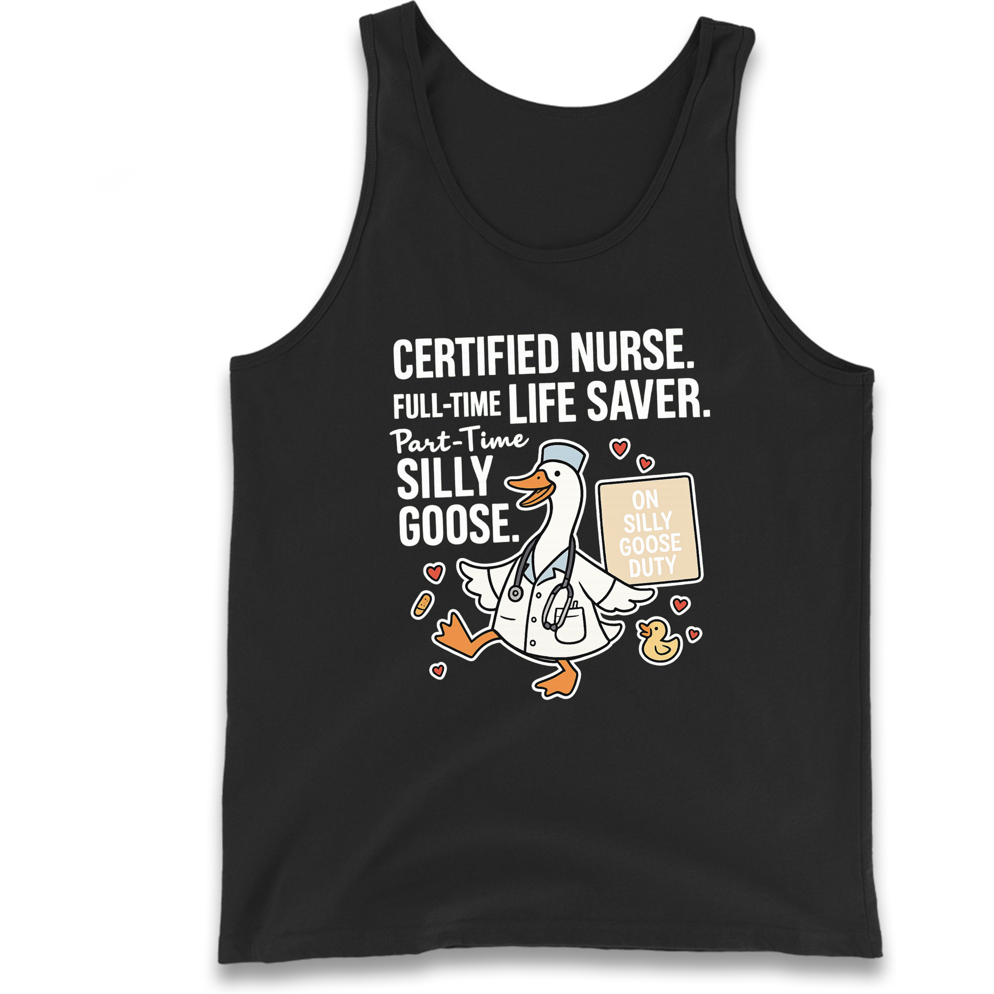 Full Time Nurse Part Time Silly Goose Tank Top