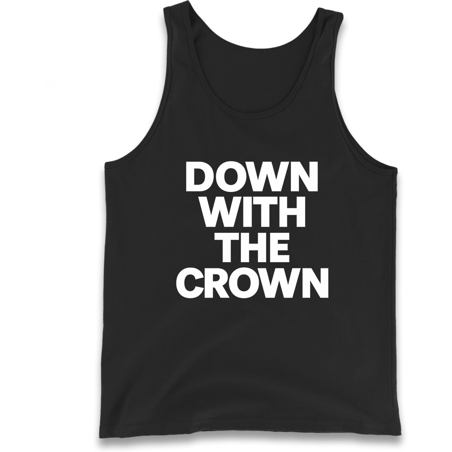DOWN WITH THE CROWN Tank Top
