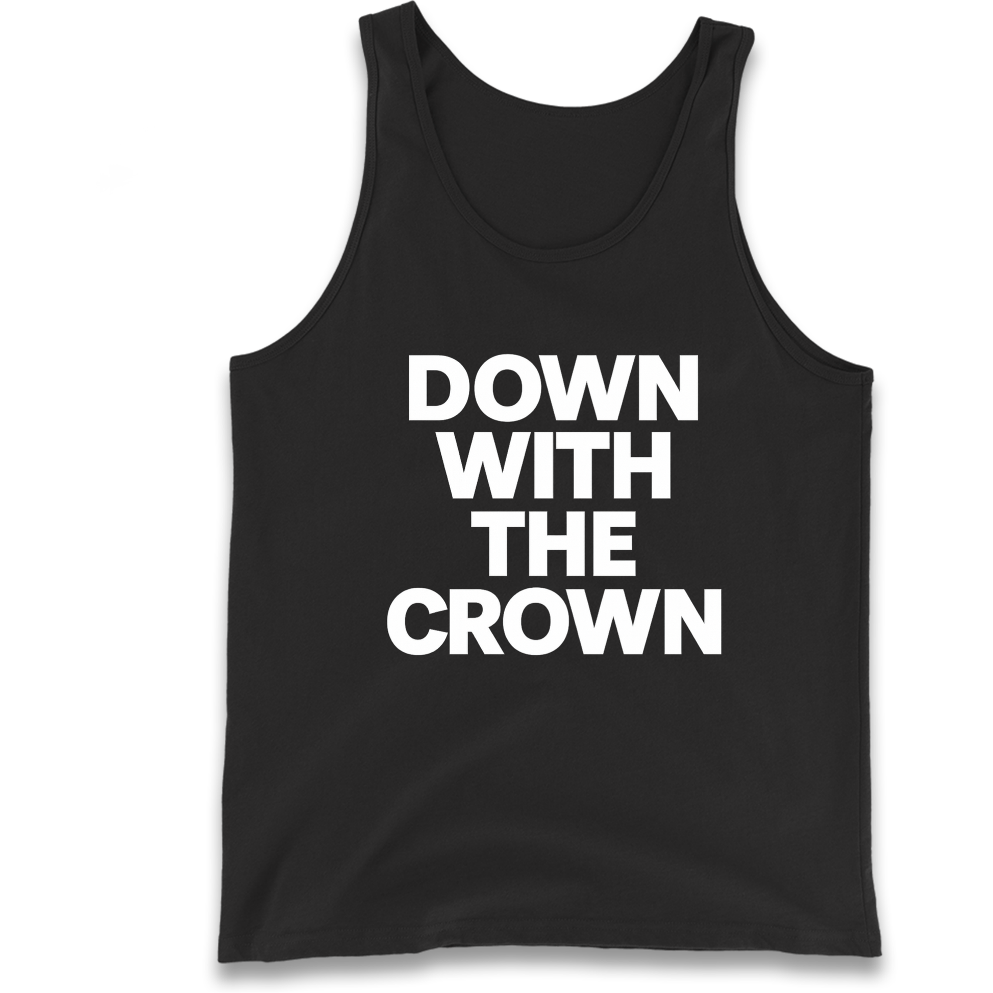 DOWN WITH THE CROWN Tank Top