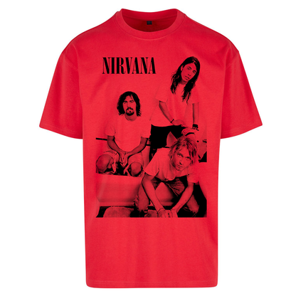 Nirvana Band Oversized T Shirt