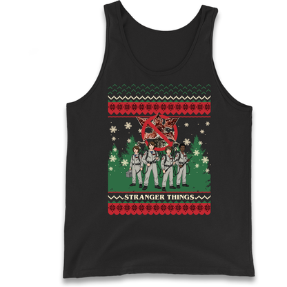 Stranger Things Demogorgon Christmas Tank Top