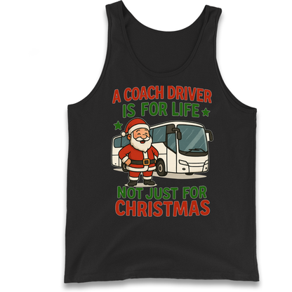Coach Driver Christmas Tank Top