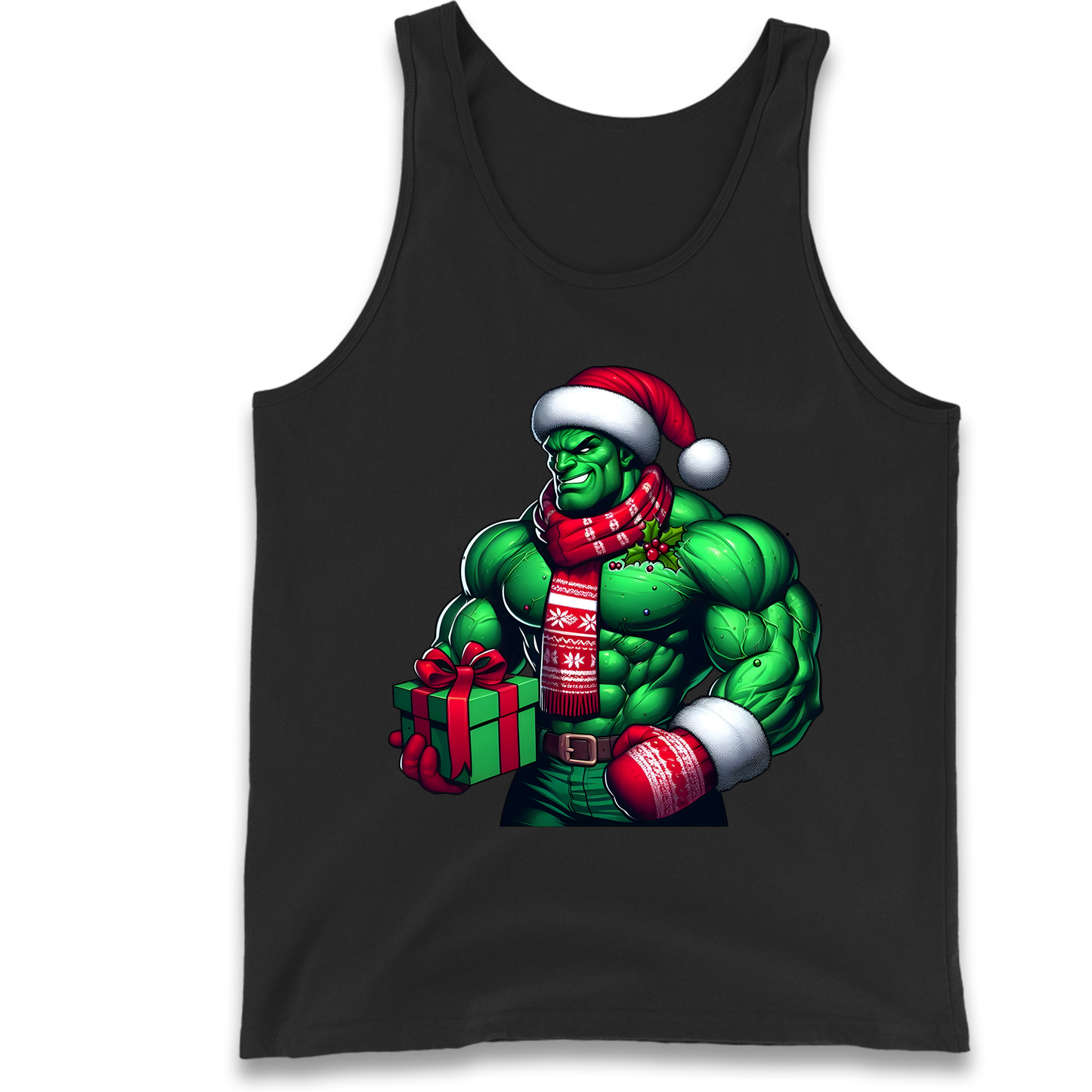 The Hulk Santa Tank Top