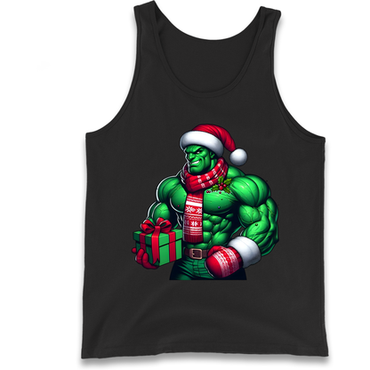 The Hulk Santa Tank Top
