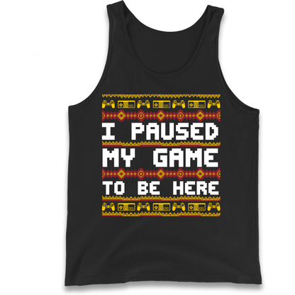 Paused My Game Tank-Top