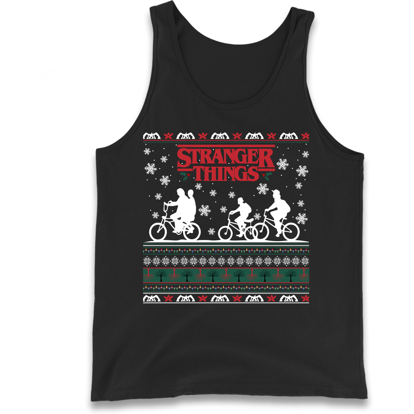 Stranger Things Christmas Tank Top
