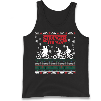 Stranger Things Christmas Tank Top