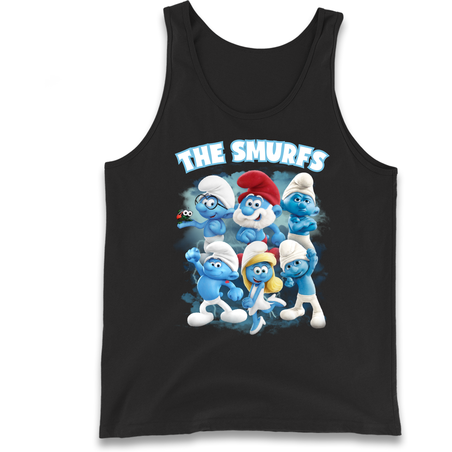 The Smurfs Bootleg Tank Top
