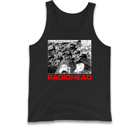 Radiohead We Are Not Screaming Tank Top