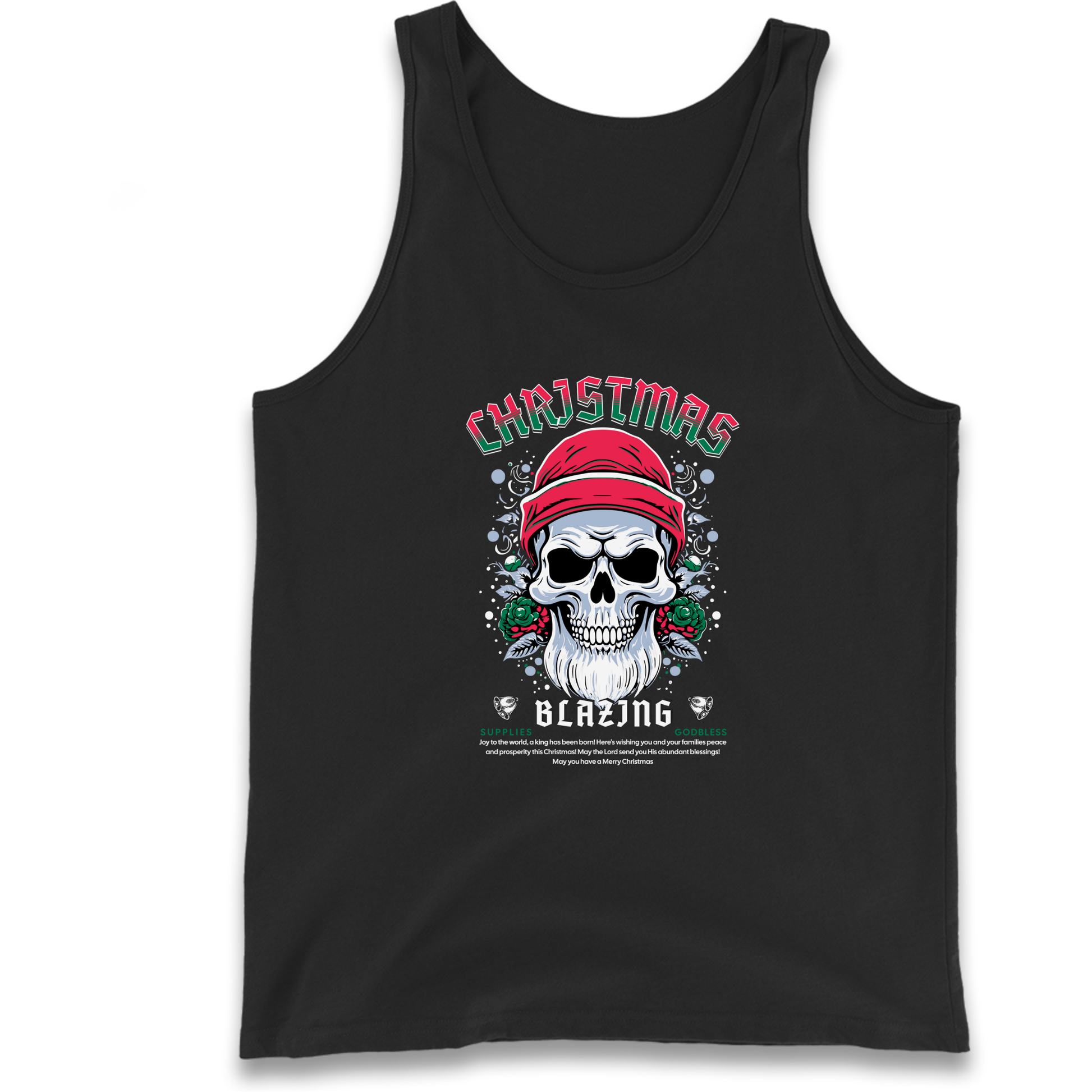Christmas Blazing Tank Top