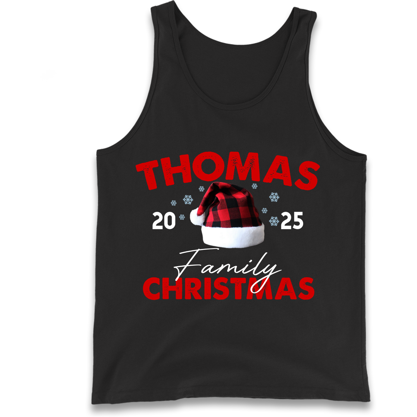 Thomas Family Christmas Tank Top
