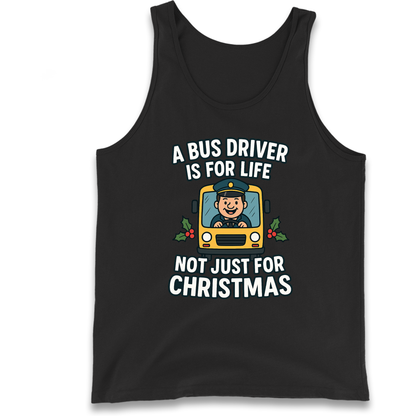 Bus Driver Christmas Tank Top