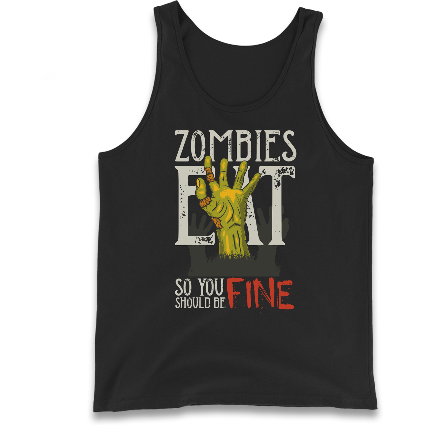 Zombies Eat Tank Top