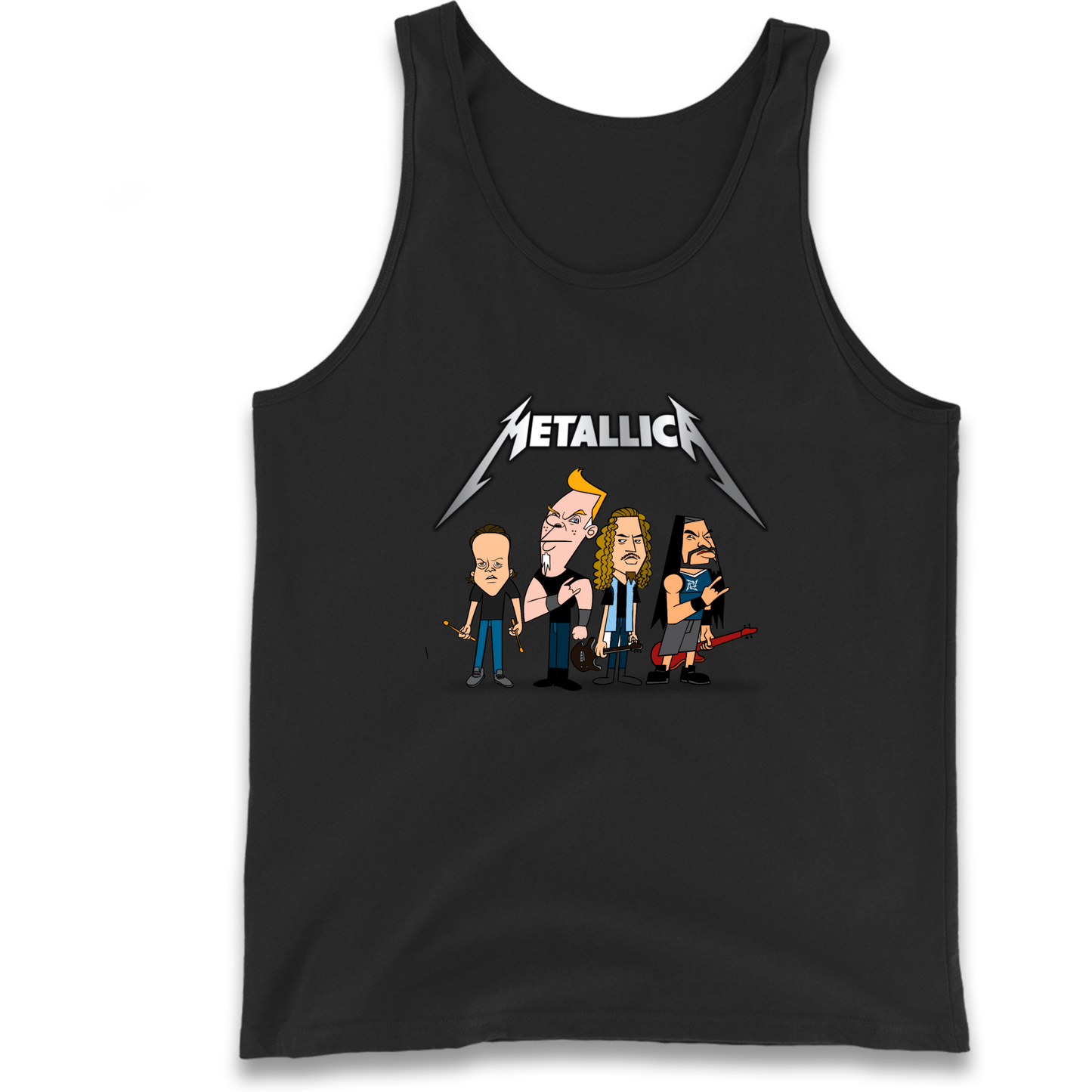 Metallica Cartoon Tank Top
