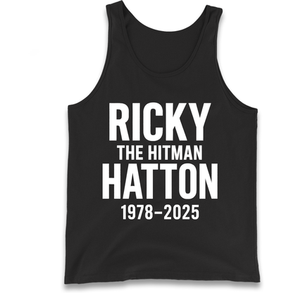Ricky The Hitman Hatton 1978 2025 Tank Top
