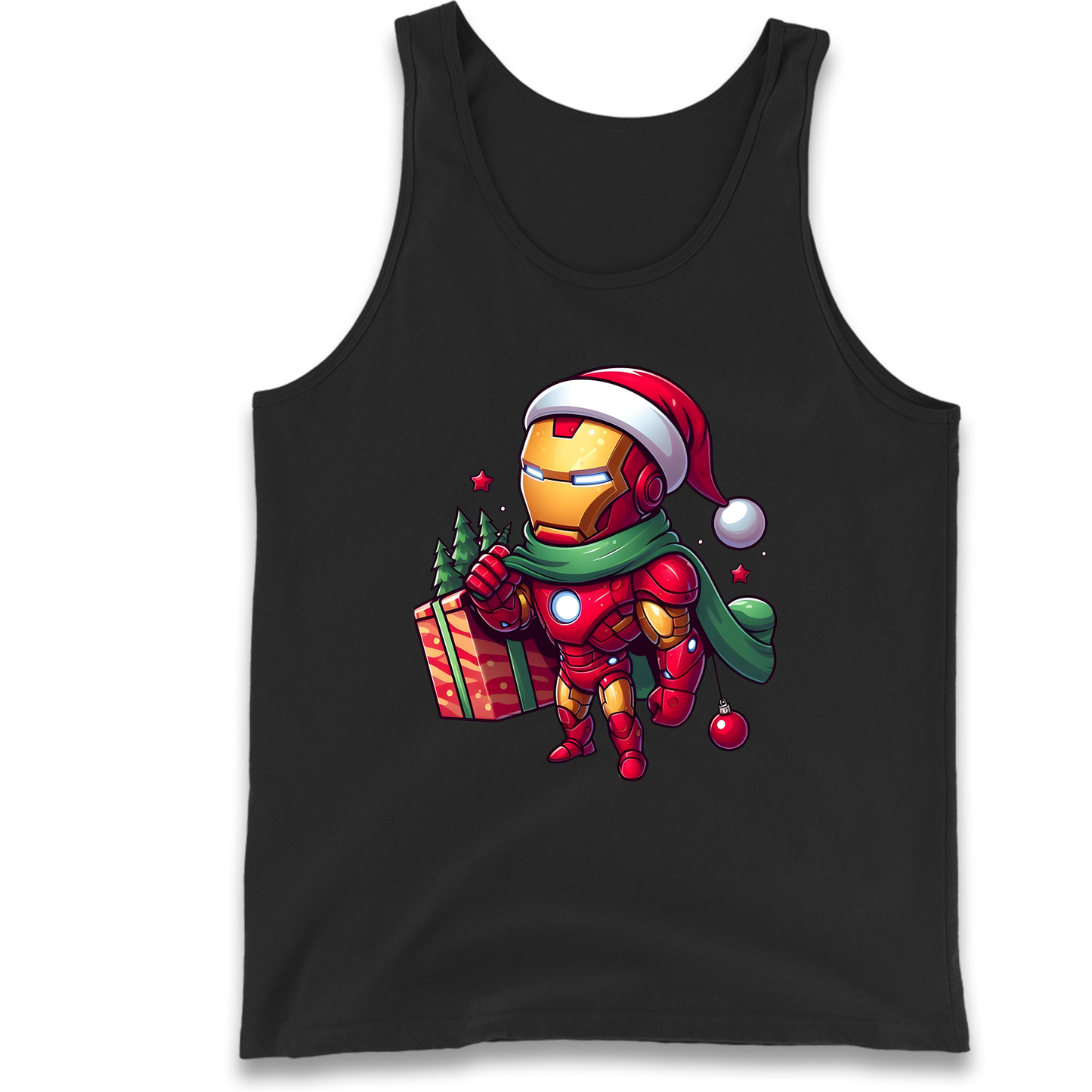 Ironman Santa Tank Top