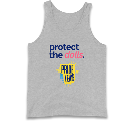 Protect The Dolls Slogan Tank Top