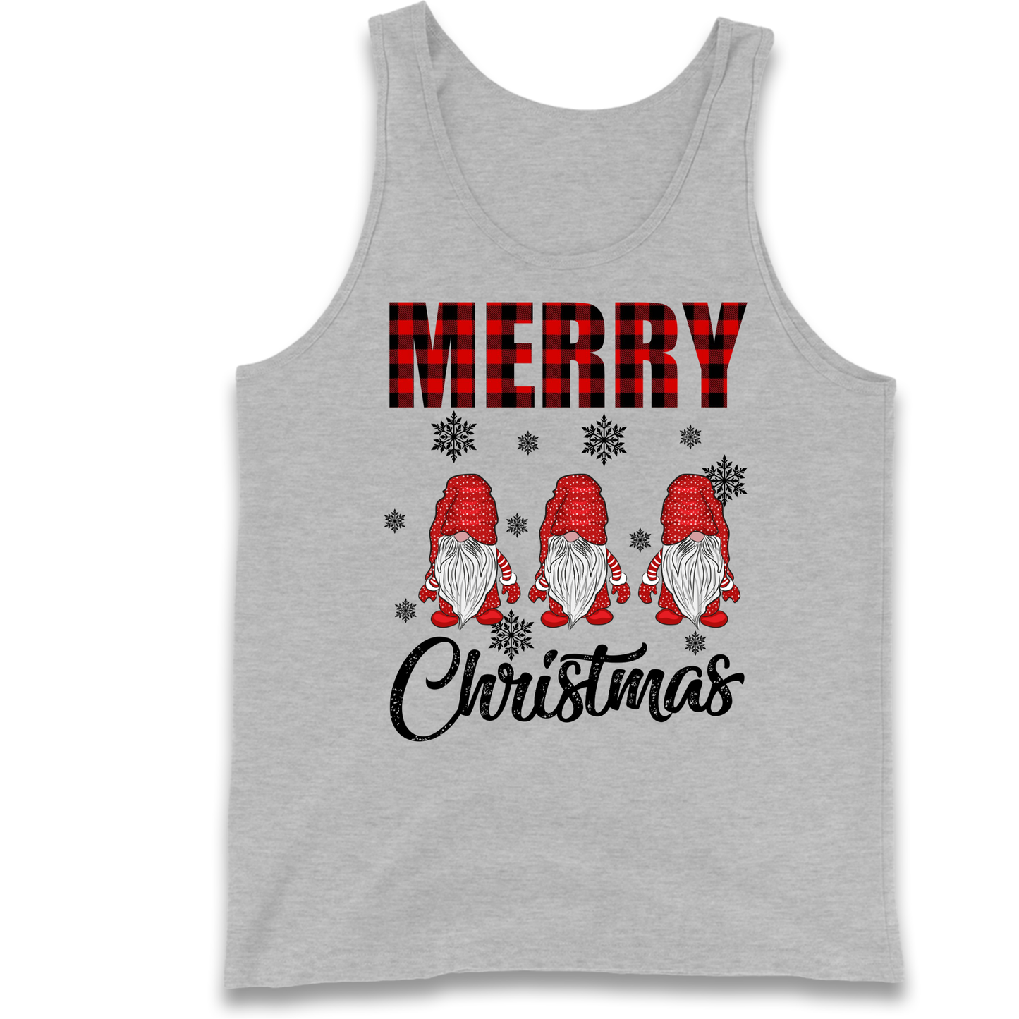 Merry Knomes Christmas Tank-Top