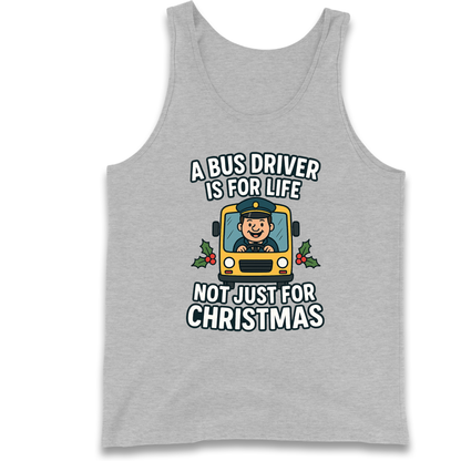 Bus Driver Christmas Tank Top