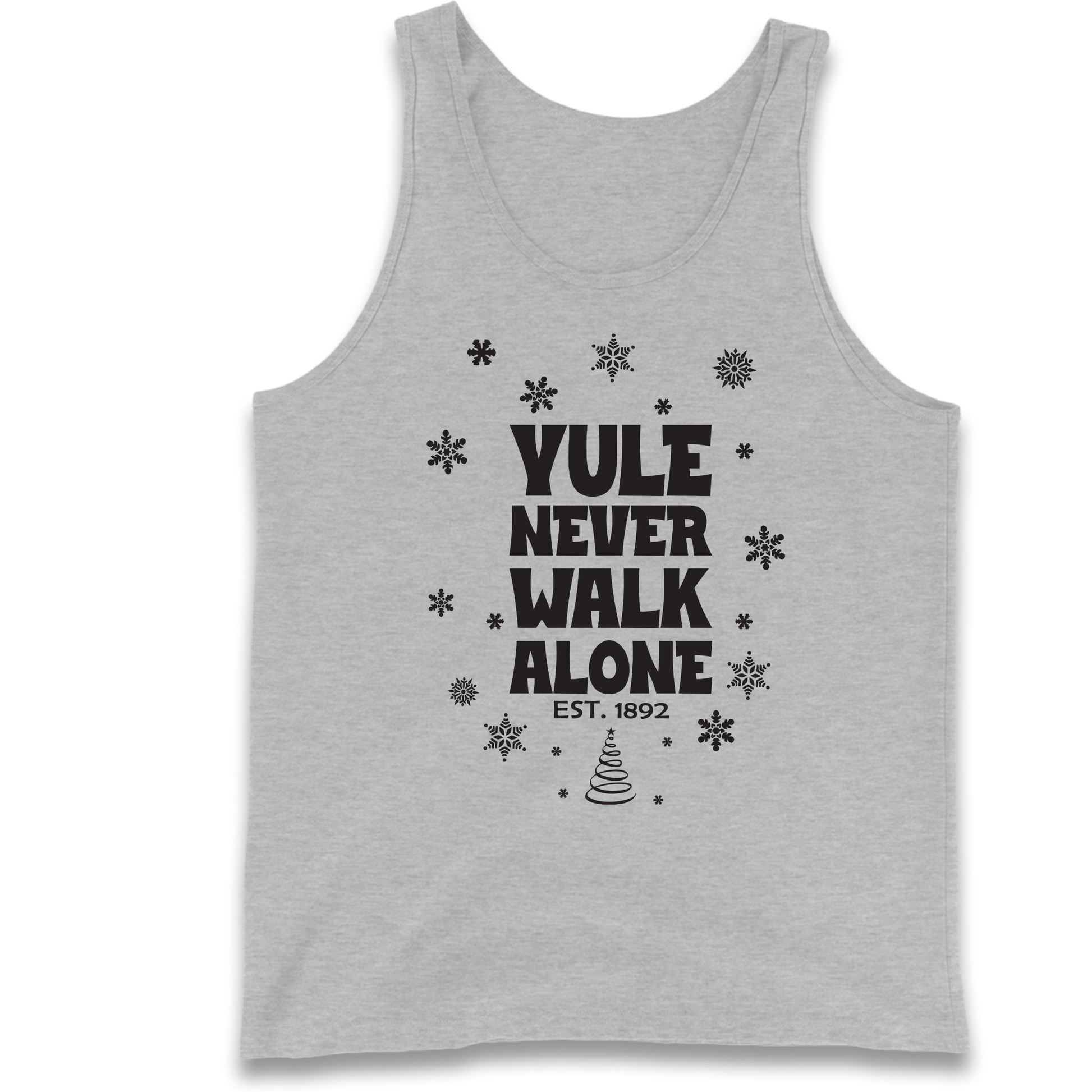 Yule Never Walk Alone Liverpool Christmas Tank Top