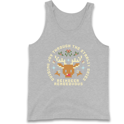 Reindeer Rendezvous Christmas Tank Top