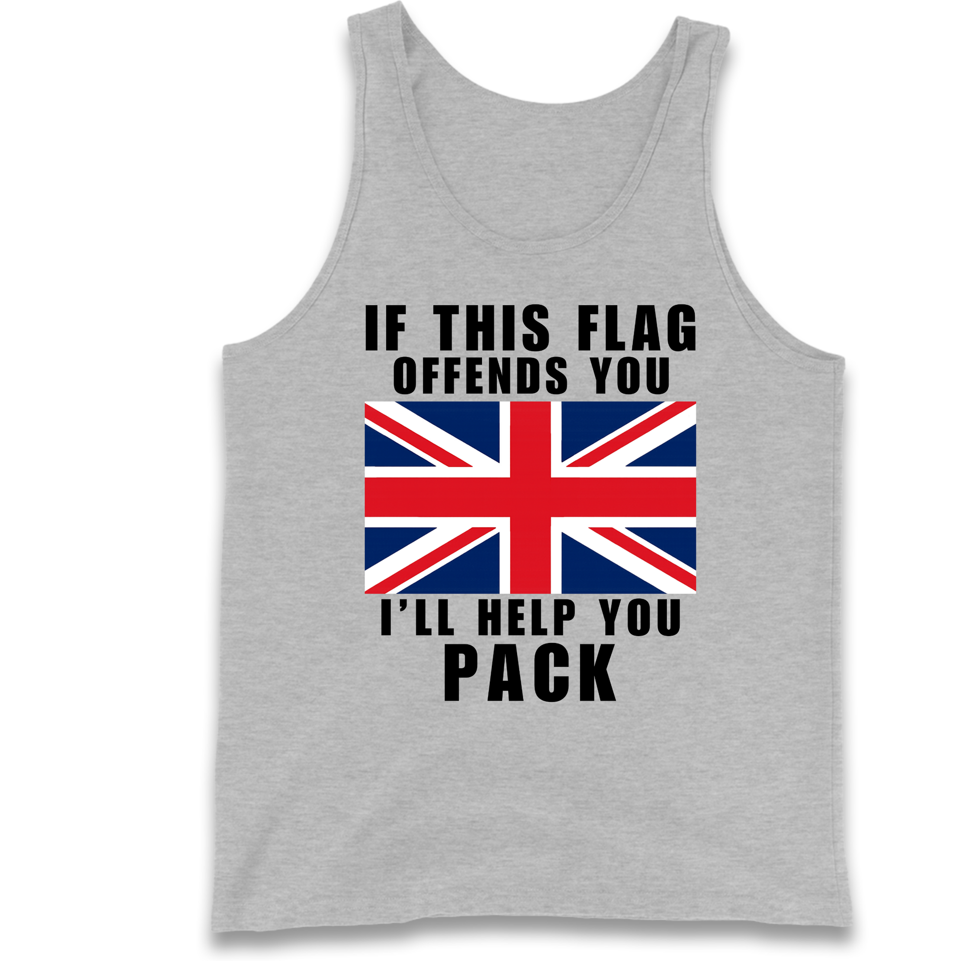If This Flag Offends You I Will Help You Pack Tank Top