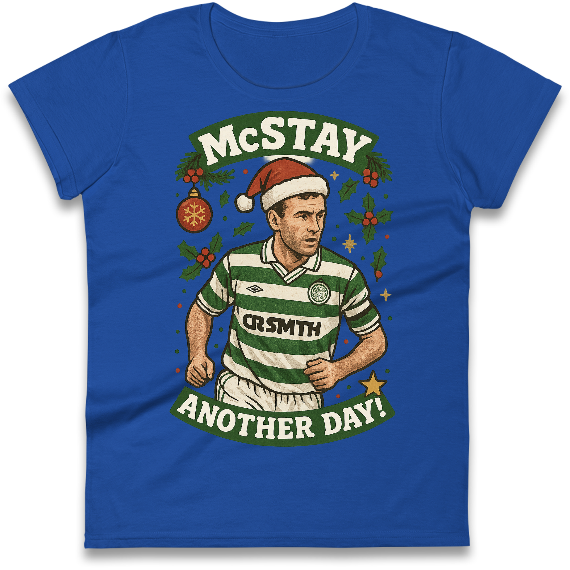 Paul McStay Celtic Christmas Ladies Shirt