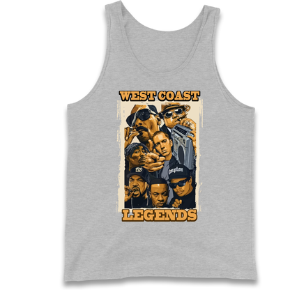 West Coast Legends Rappers Tank Top