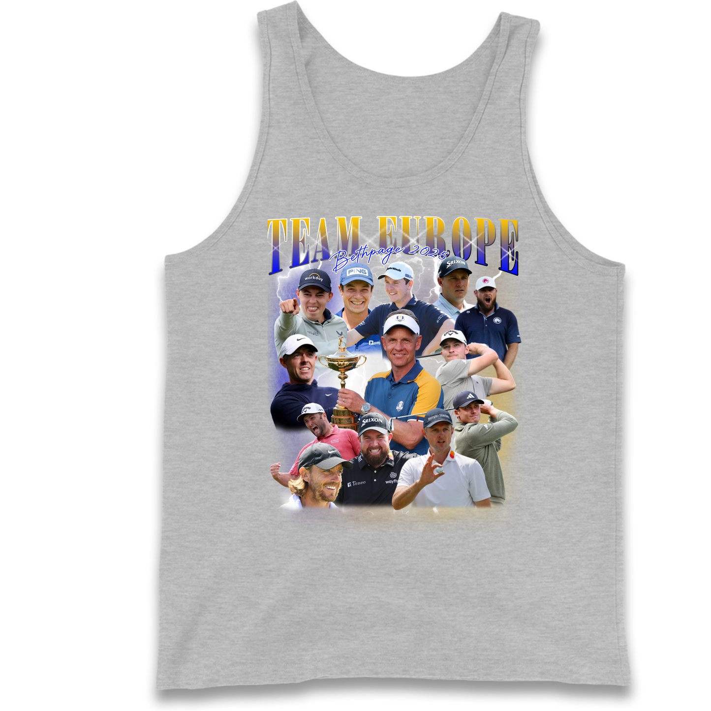 Ryder Cup 2025 Team Europe Tank Top