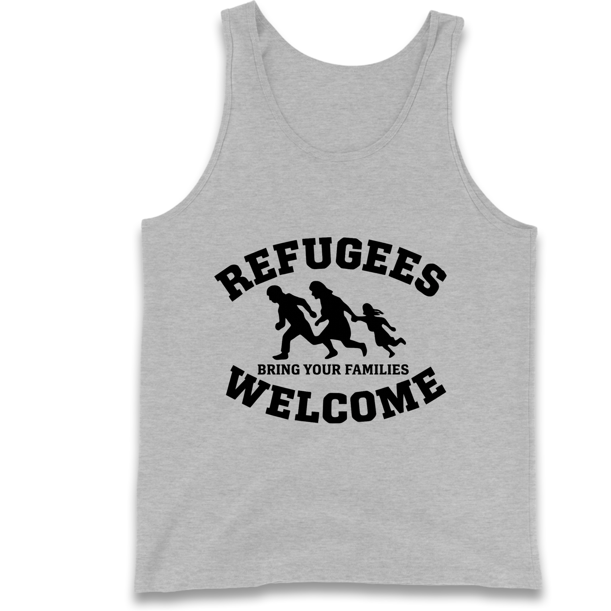 Welcome Refugees Tank Top